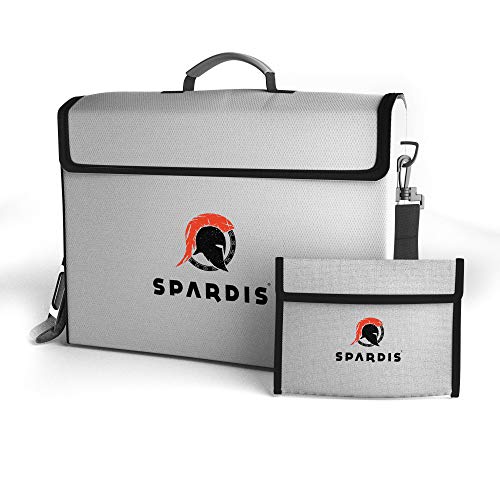 Algopix Similar Product 10 - Fireproof Document Bag with Locking