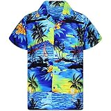 Algopix Similar Product 8 - Mens Hawaiian Shirts Aloha Cuekondy