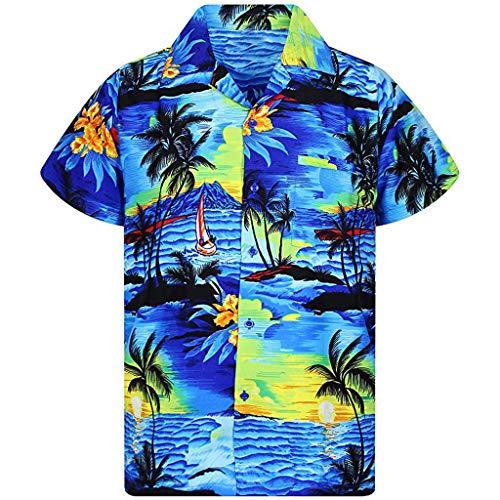 Algopix Similar Product 14 - Mens Hawaiian Shirts Aloha Cuekondy