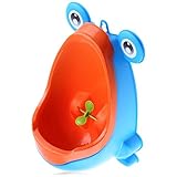 Algopix Similar Product 3 - Candora Cute Frog Potty Training Urinal