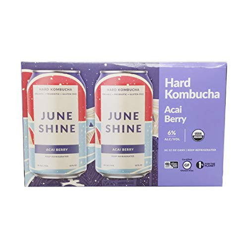 Algopix Similar Product 13 - Juneshine Kombucha Hard Acai Berry