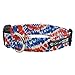 Algopix Similar Product 8 - Patriotic Tie Dye Collar for Pets Size