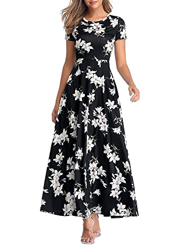 Algopix Similar Product 7 - ZABERRY Women Summer Dress Short Sleeve