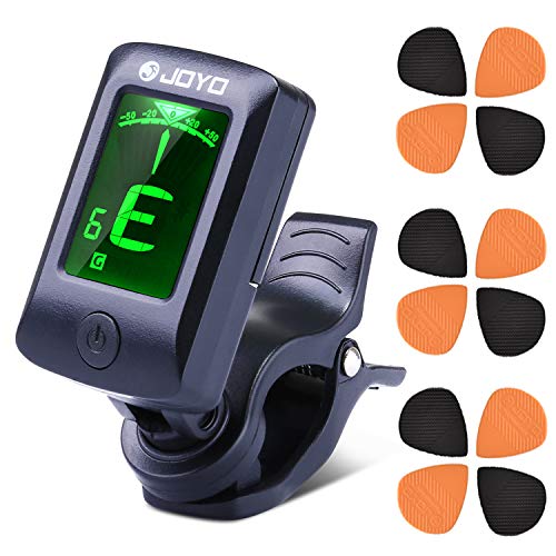 Algopix Similar Product 18 - Chromatic Clipon Digital Tuner Guitar