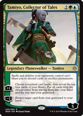 Algopix Similar Product 18 - Tamiyo, Collector of Tales