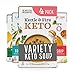 Algopix Similar Product 19 - Kettle and Fire Keto Soup Variety Pack