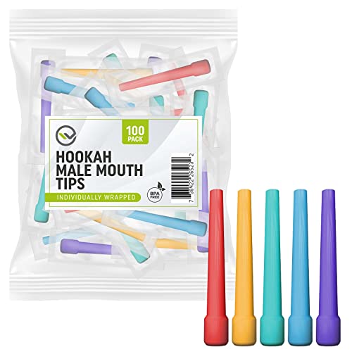 Algopix Similar Product 7 - 100 Hookah Tips Disposable BPAFree