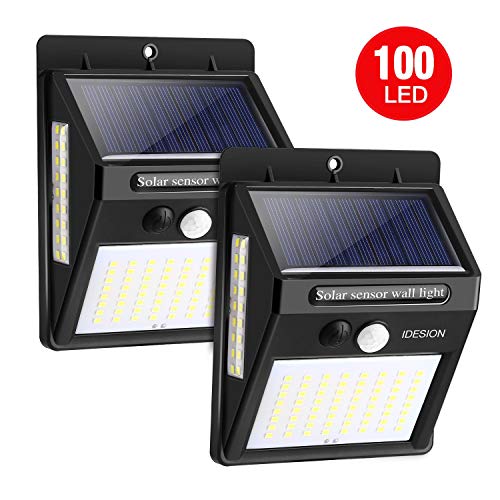 Algopix Similar Product 8 - Solar Motion Sensor Light IDESION 100