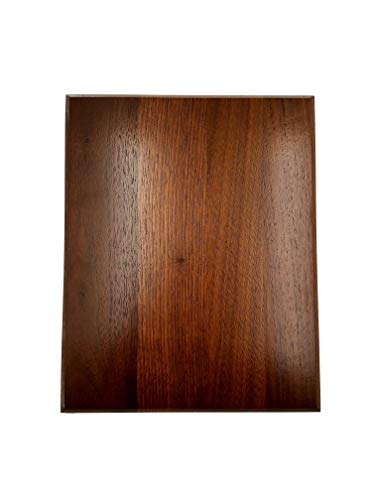 Algopix Similar Product 7 - Solid Walnut 45 Bevel Plaque 12 x