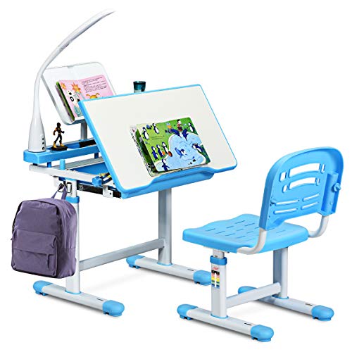 Algopix Similar Product 3 - Baby Joy Kids Desk and Chair Set