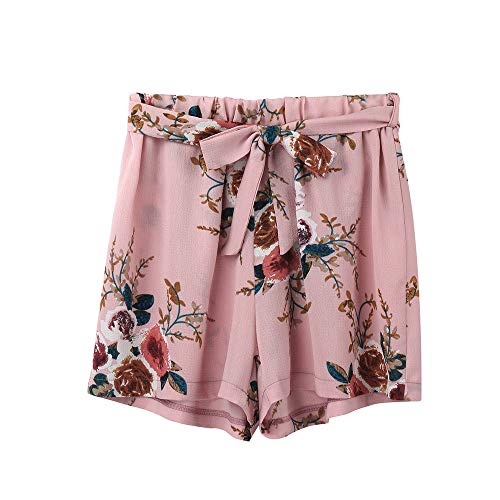 Algopix Similar Product 14 - Handyulong Womens Casual Floral Shorts