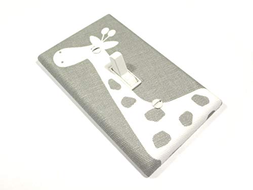 Algopix Similar Product 16 - Giraffe Light Switch Cover Plate Jungle