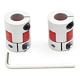 Algopix Similar Product 14 - Befenybay 2PCS 10mm to 10mm Aluminium