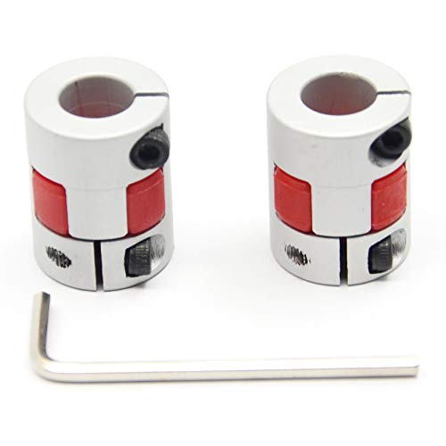 Algopix Similar Product 2 - Befenybay 2PCS 10mm to 10mm Aluminium