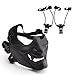 Algopix Similar Product 15 - Ehinew Half Face Mask Scary Smiling
