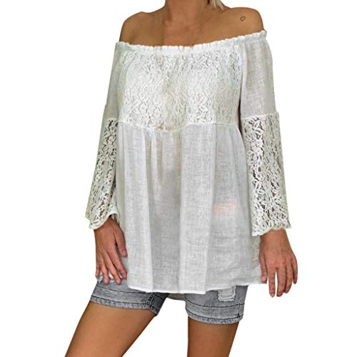 Algopix Similar Product 4 - Women Casual Sexy Off Shoulder Solid