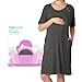 Algopix Similar Product 2 - Frida Mom Labor and Delivery Gown for