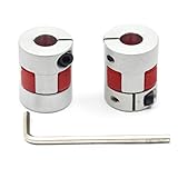 Algopix Similar Product 4 - Befenybay 2PCS 8mm to 8mm Aluminium