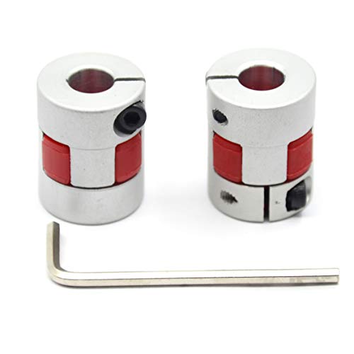 Algopix Similar Product 5 - Befenybay 2PCS 8mm to 8mm Aluminium