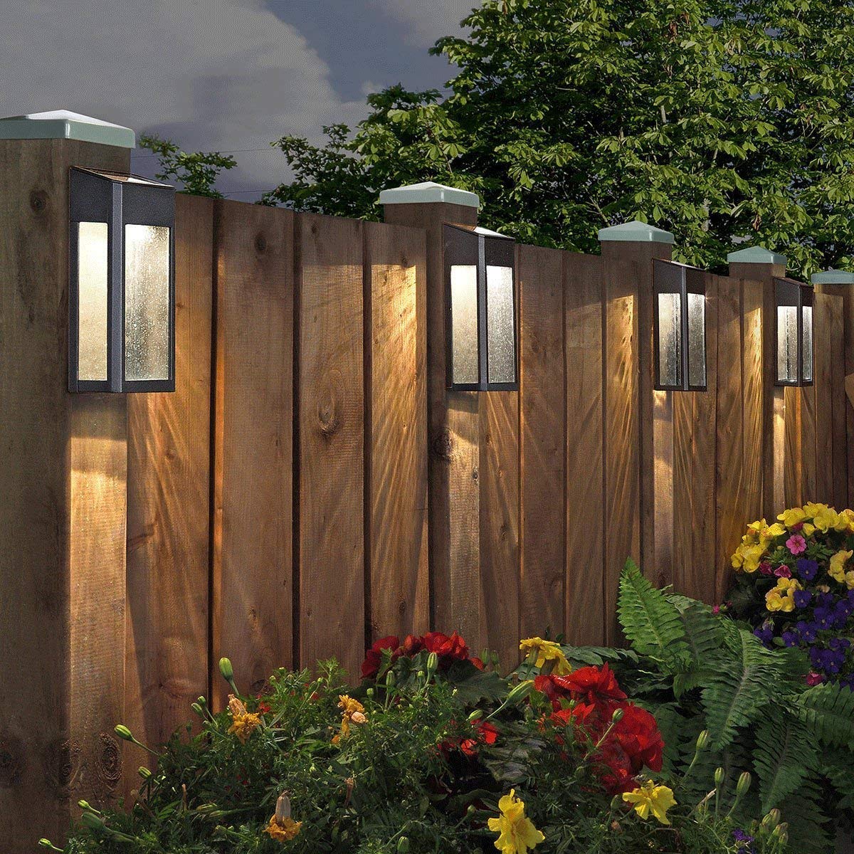 Algopix Similar Product 2 - Solar LED Post Lights