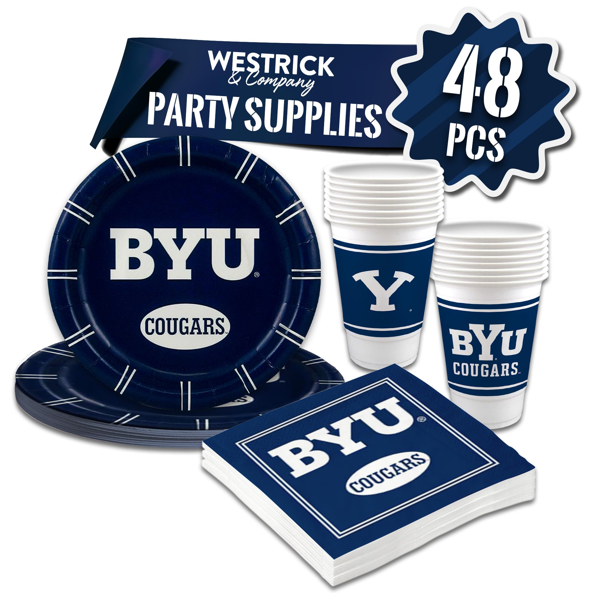 Algopix Similar Product 9 - Iowa State Cyclones Party Supplies 48