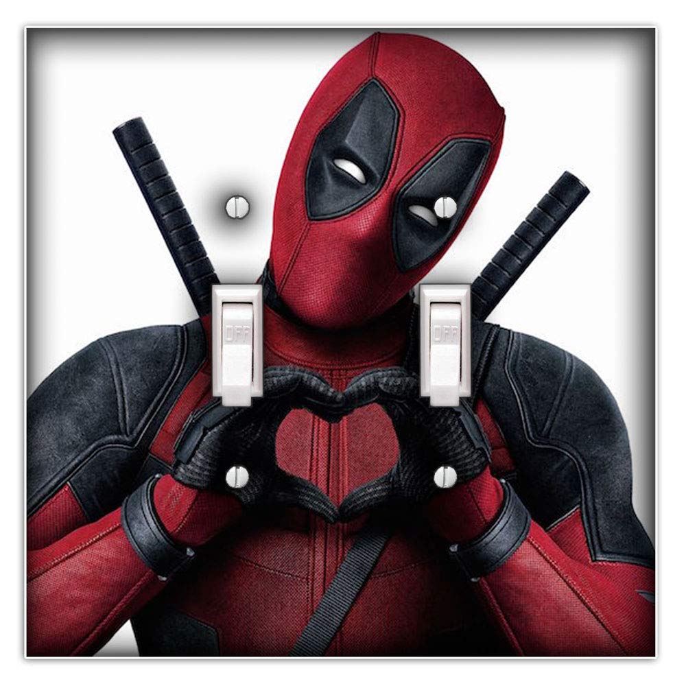 Algopix Similar Product 18 - Deadpool Decorative Double Toggle Light