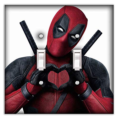 Algopix Similar Product 12 - Deadpool Decorative Double Toggle Light