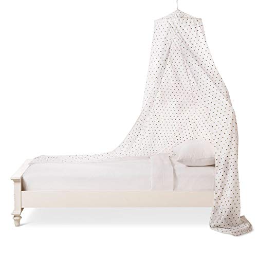 Algopix Similar Product 5 - Pillowfort Metallic Hearts Bed Canopy 