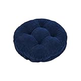 Algopix Similar Product 10 - Lominc 14 Round Bar Stool Cushion with
