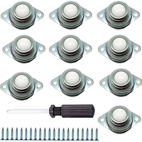 Algopix Similar Product 7 - TIHOOD 10PCS Two Holes 58 Nylon Ball