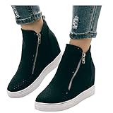 Algopix Similar Product 15 - Cenglings Women Round Toe Hollow Out