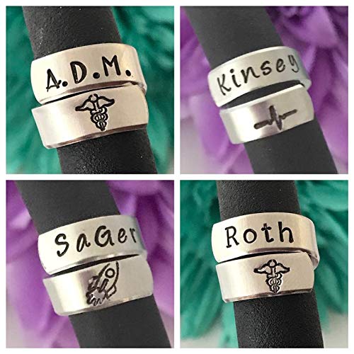 Algopix Similar Product 8 - Stethoscope ID tag  nurse gift 