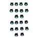 Algopix Similar Product 17 - gazechimp 20pcs 12V Round Rocker Switch