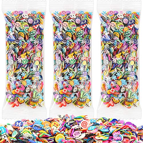 Algopix Similar Product 12 - 3000 Pcs Nail Art SlicesFANDAMEI Cute
