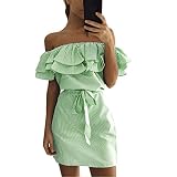 Algopix Similar Product 4 - Womens Off Shoulder Floral Mini Dress