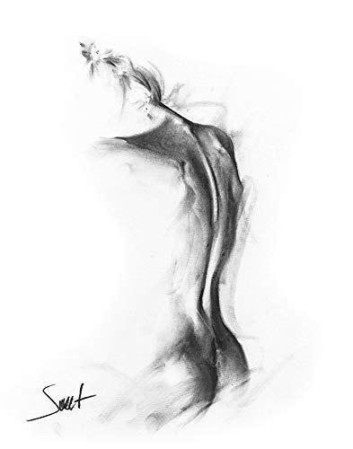 Algopix Similar Product 4 - Erotic Art Nude Girl Naked Woman Art