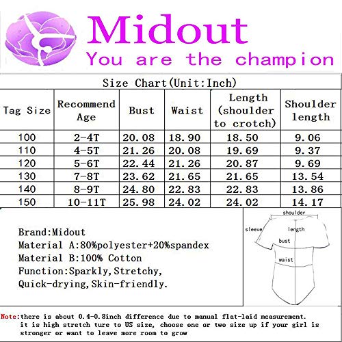 Algopix Similar Product 9 - Midout Grils Fancy Tank Gymnastics