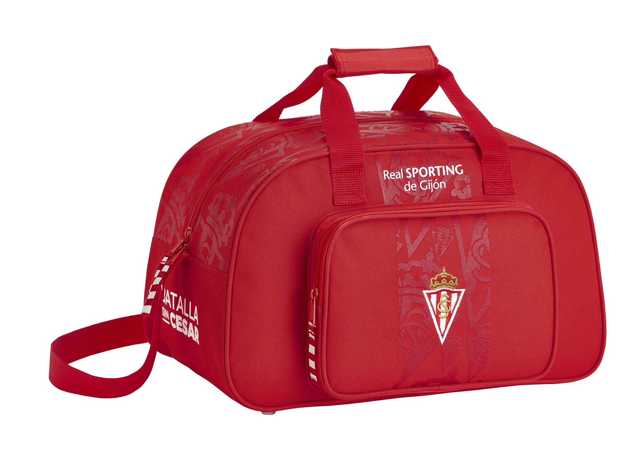 Algopix Similar Product 19 - Official Gijon Real Sporting Sports Bag