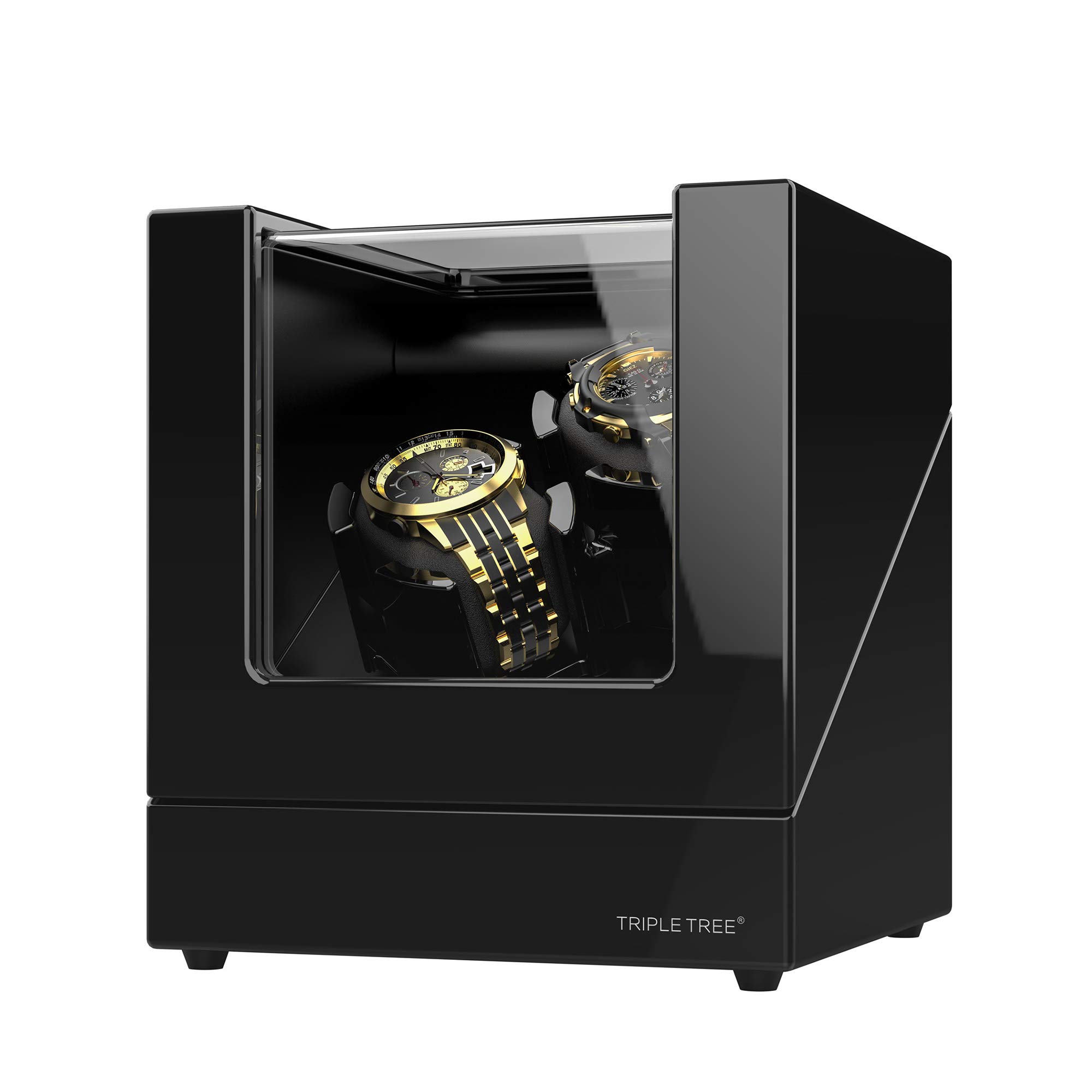 Algopix Similar Product 9 - TRIPLE TREE Double Watch Winder for