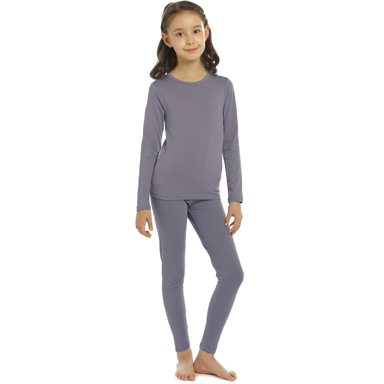 Algopix Similar Product 12 - ViCherub Girls Thermal Underwear Set