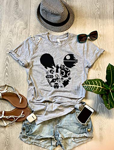 Algopix Similar Product 16 - SmallGrayStar Wars Mickey  Disney