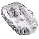 Algopix Similar Product 19 - Baby Lounger Nest Bassinet for Bed