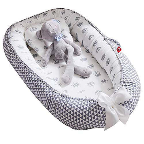 Algopix Similar Product 12 - Baby Lounger Nest Bassinet for Bed