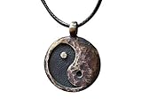 Algopix Similar Product 5 - Yin Yang Necklace For Men Ancient