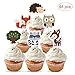 Algopix Similar Product 15 - Mity rain 48Pcs Woodland Creatures