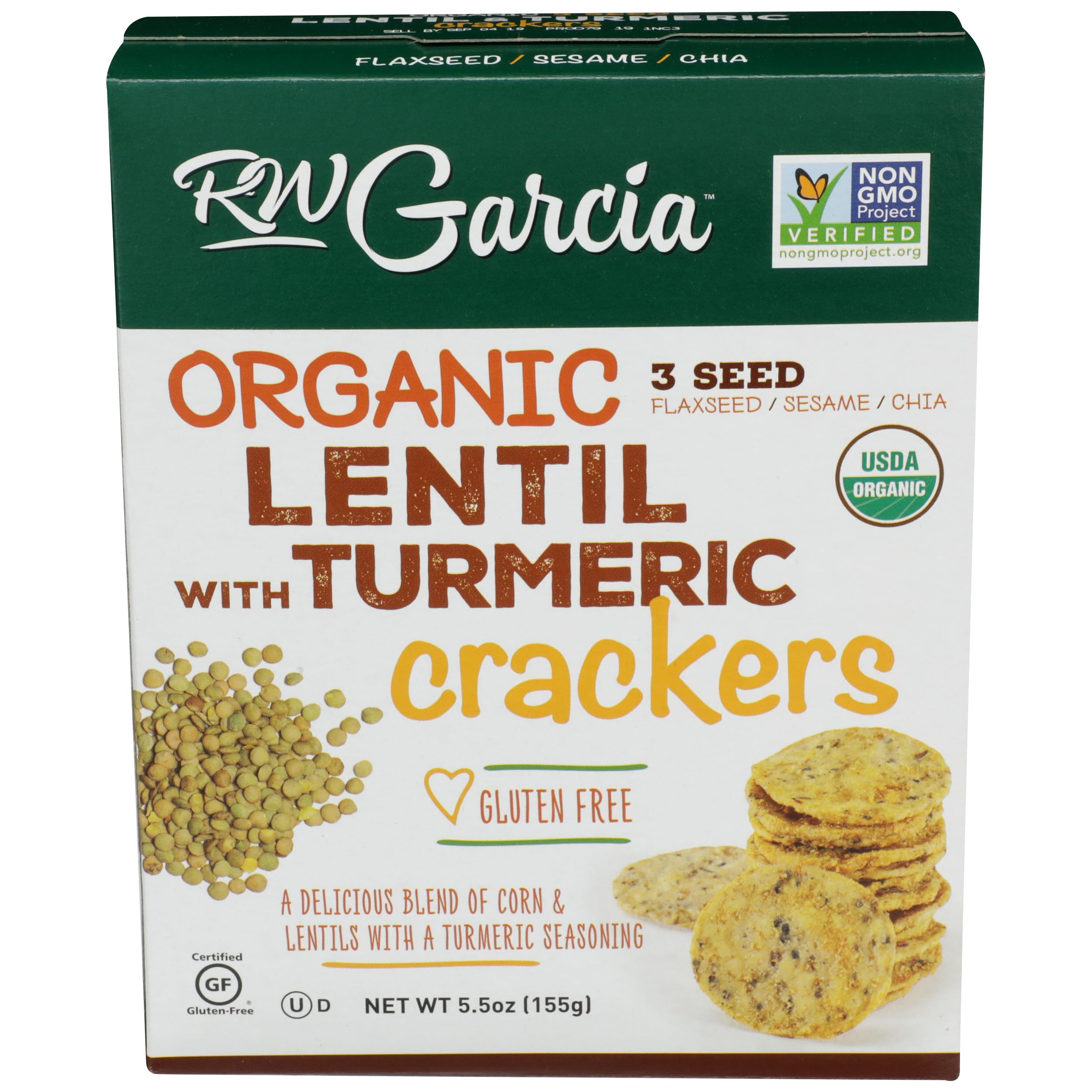 Algopix Similar Product 8 - RW GARCIA Organic Lentil Turmeric