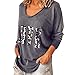 Algopix Similar Product 11 - Toimothcn Women Long Sleeve Leopard