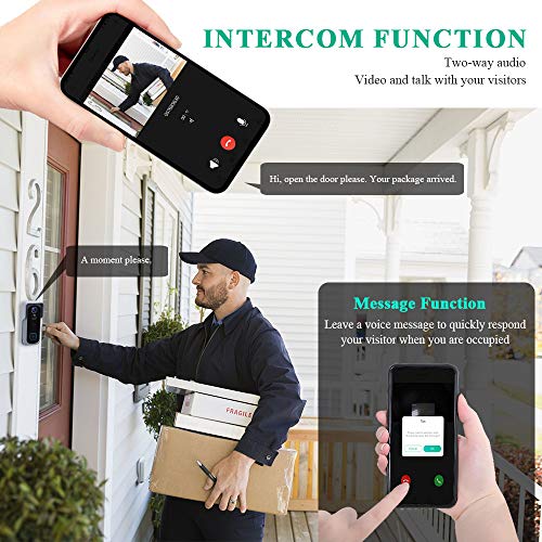 Algopix Similar Product 16 - Wsdcam Doorbell Camera WiFi with