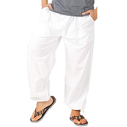 Algopix Similar Product 14 - TIFENNY Sweatpants for Men Pure Color
