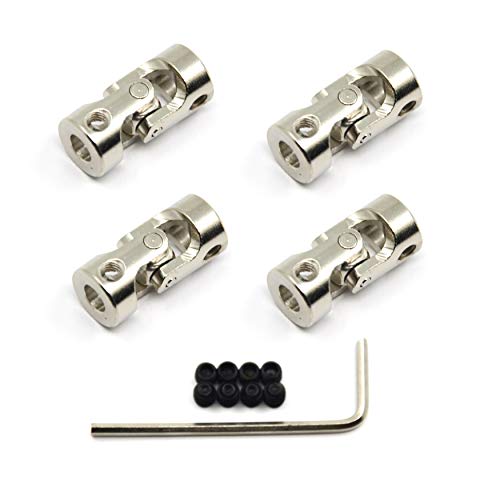 Algopix Similar Product 12 - Befenybay 4 Pcs 5mm to 5mm Universal
